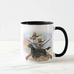 Gordon Setter Hunts Mug