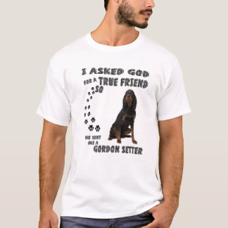 Gordon Setter Quote Mum English Setter Dad, Irish T-Shirt