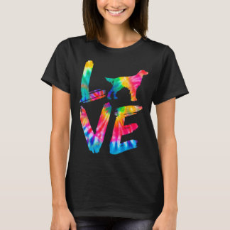 Gordon Setter Tie Dye Love Dog Mum Dad T-Shirt