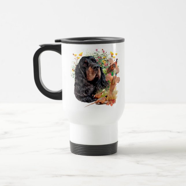 Gordon Setter  Travel Mug (Left)