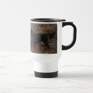 Gordon Setter White Travel Mug