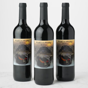 Gordon Setter  Wine Label