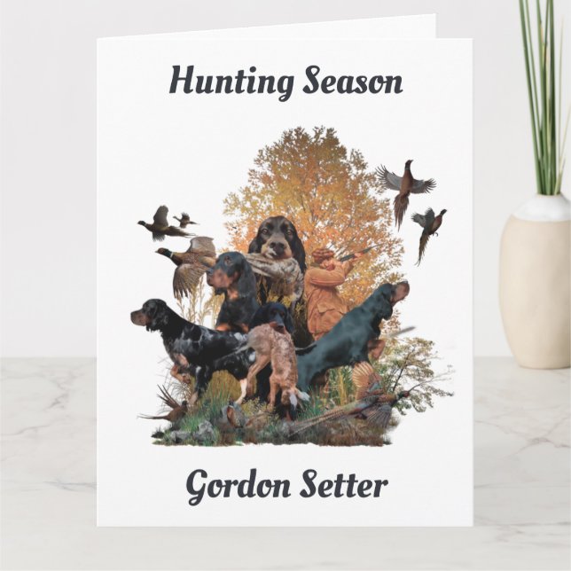 Gordon setters , Art    Card (Front)