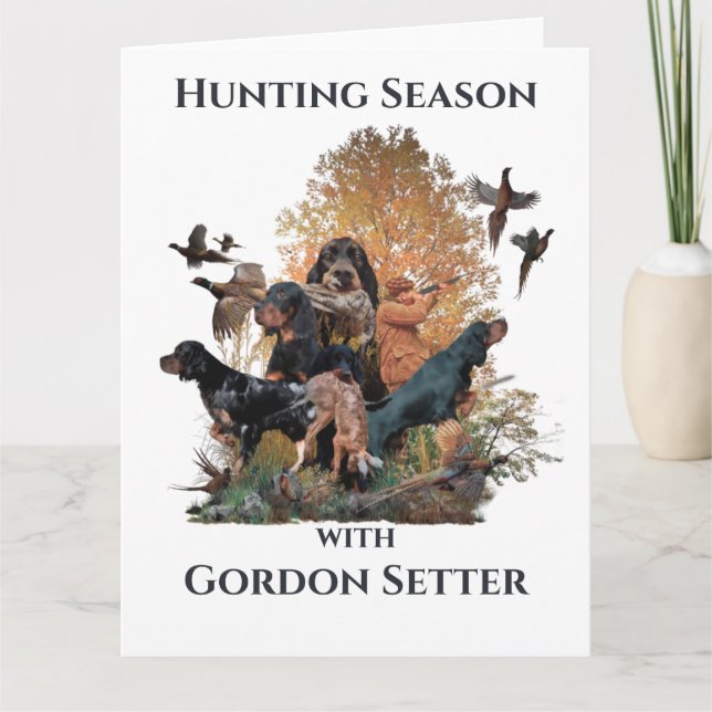 Gordon setters , Art    Card (Front)