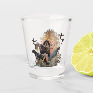 Gordon Setters Shot Glass