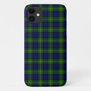 Gordon tartan blue green plaid Case-Mate iPhone case