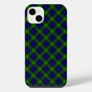 Gordon tartan blue green plaid iPhone 14 plus case