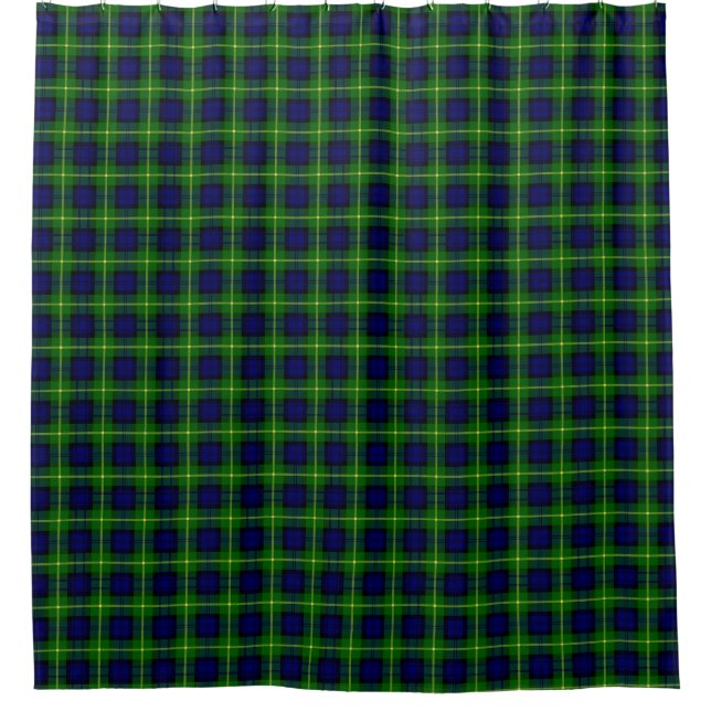 Gordon Tartan Shower Curtain (Front)