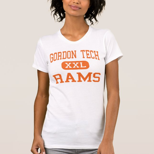 Gordon Tech - Rams - High - Chicago Illinois T-Shirt (Front)