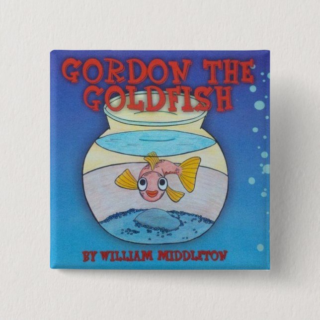 GORDON THE GOLDFISH BUTTON (Front)