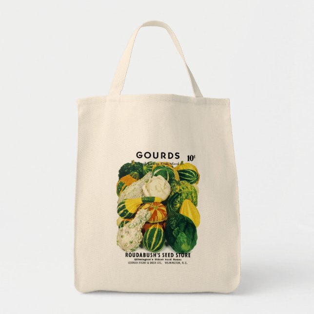 Gords Seed Packet Label Tote Bag (Front)