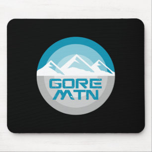 Gore Mountain Ny Graphic Vintage Snowboard Ski T Mouse Pad
