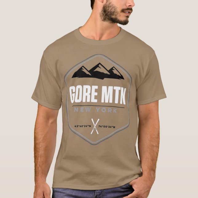 Gore Mountain NY Ski T-Shirt (Front)