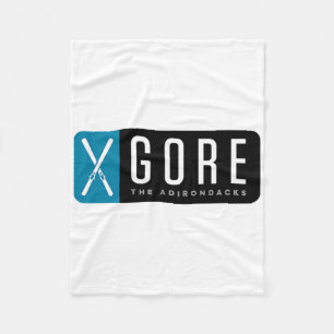 Gore Mountain Ski  Fleece Blanket
