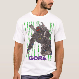 GORE PURPLE WHITE MATRIX BLACK BY SAMURAI  FEUDAL  T-Shirt