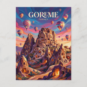 Goreme National Park Turkey Postcard