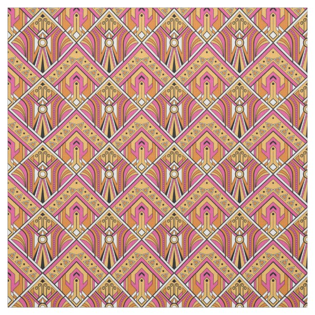 Gorgeous Art Deco Inspired Fabric (Swatch)
