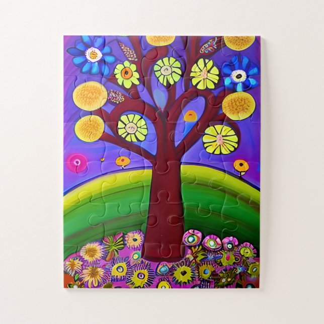 Gorgeous Artwork | Keeping in Touch  Jigsaw Puzzle (Vertical)