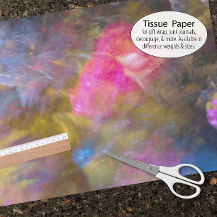 Gorgeous Autumn Leaf Colours Abstract Tissue Paper