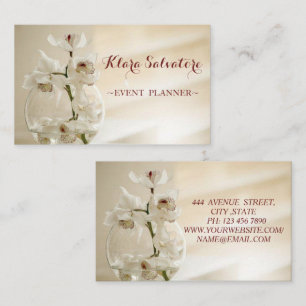 Gorgeous Awesome Beautiful Orchid Business Card