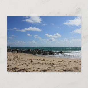 Gorgeous Beach Scene Postcard