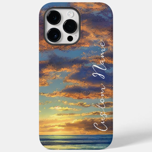 Gorgeous Beach Sunset in the Bahamas Case-Mate iPhone Case (Back)