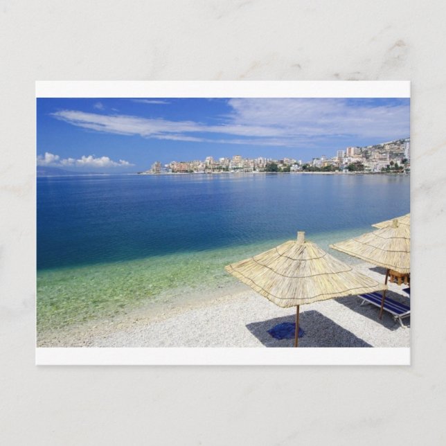 GORGEOUS BEACH VIEW POSTCARD (Front)