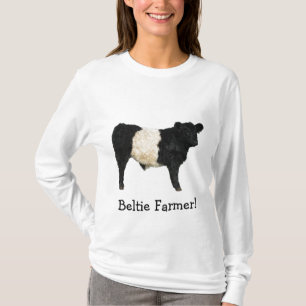 Gorgeous Belted Galloway Steer Cutout T-Shirt