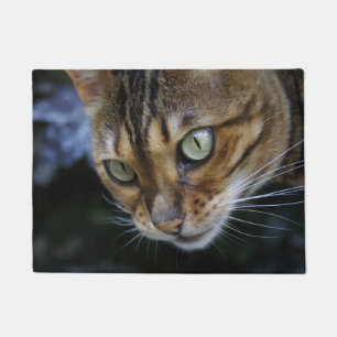 Gorgeous Bengal Cat Doormat