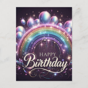 Gorgeous birthday postcard