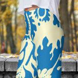 Gorgeous Blue and Cream Floral Print Leggings<br><div class="desc">Artistic Flair: Infuse your style with the beauty of nature and art with these William Morris-inspired leggings! Their vibrant, colourful design brings a touch of old-world elegance to modern comfort. Perfect for both casual and active wear, these leggings are a must-have for anyone who appreciates timeless style. Don’t miss out—get...</div>