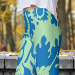 Gorgeous Blue and Green Floral Print Leggings<br><div class="desc">Statement-Making Style: Add a dash of timeless elegance to your everyday look with these William Morris-inspired leggings! The bold,  colourful pattern makes them perfect for both active pursuits and casual outings,  while their stylish design elevates your entire outfit. Make a statement wherever you go—shop now and embrace chic sophistication!</div>