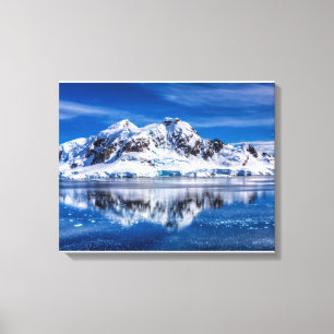 gorgeous blue Antarctica Canvas Print