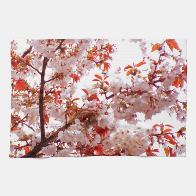 GORGEOUS BOUQUET OF BLOOMS TEA TOWEL (Horizontal)