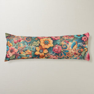 Gorgeous Bouquet of Flowers Body Cushion