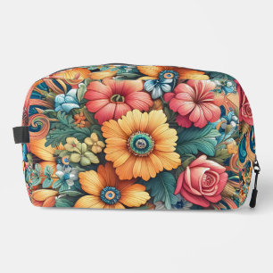 Gorgeous Bouquet of Flowers Dopp Kit