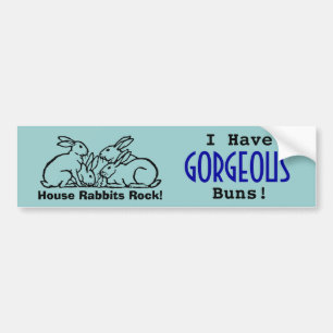 Gorgeous Buns! Bumper Sticker