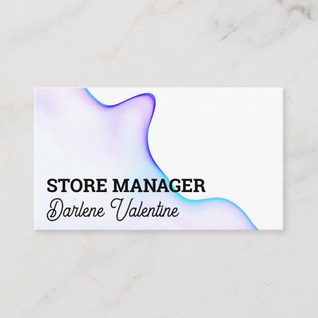 Gorgeous business cards (Front)