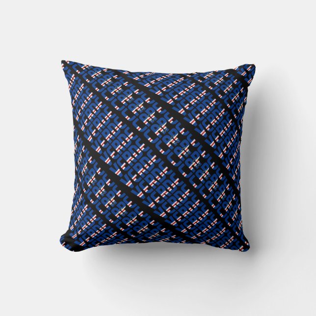 Gorgeous Cape Verde National Flag Cushion (Front)