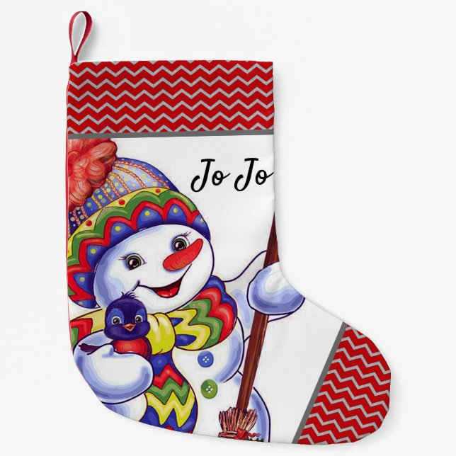 Gorgeous Christmas Small Christmas Stocking (Front)