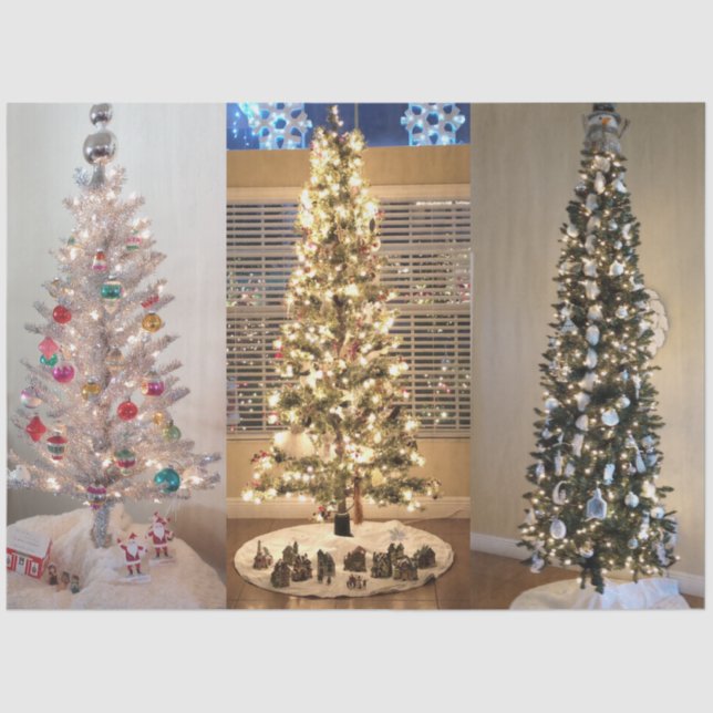 Gorgeous Christmas Trees, Tissue Papers Tissue Paper (Front)