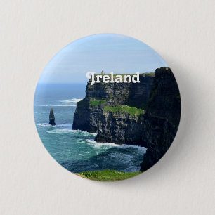 Gorgeous Cliffs of Moher 6 Cm Round Badge
