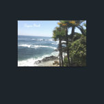 Gorgeous Coastline Beach Ocean Laguna Beach, CA Canvas Print<br><div class="desc">This artistic photography captures a sense of what brings people to Laguna Beach -- along the seven-mile span of coastline -- you'll find these scenic views of the beach, sand, sunshine and glorious greenery. Laguna Beach is often referred to as the Riviera of the Americas for its secluded coves and...</div>