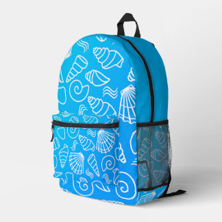 Gorgeous colourful backpack, one of a kind printed backpack