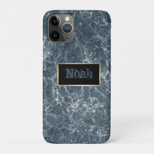 Gorgeous Cool Dark Blue Marble Case-Mate iPhone Case