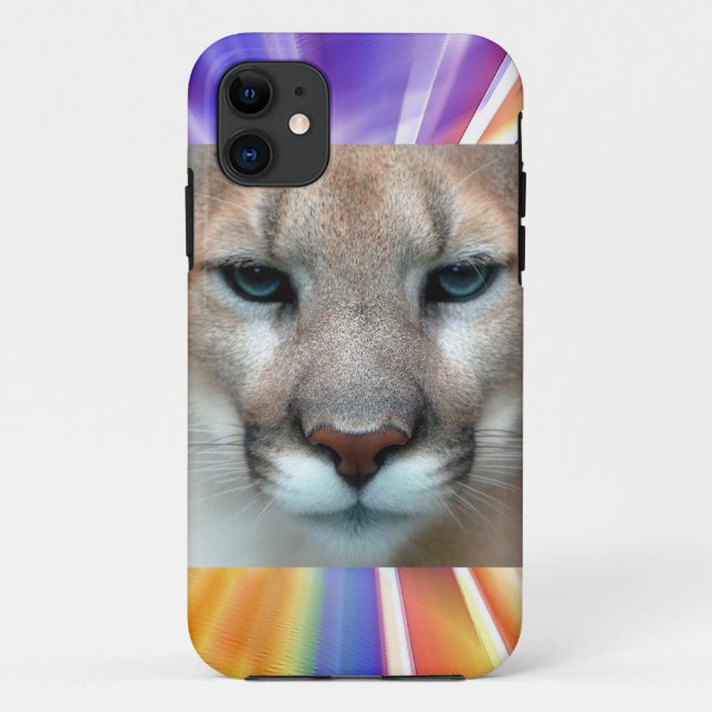 GORGEOUS COUGAR Case-Mate iPhone CASE (Back)