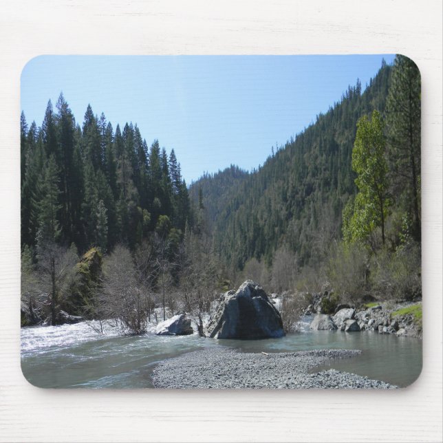 Gorgeous day in Trinity County, California... Mouse Pad (Front)