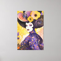 Gorgeous Drag Queen Klimt Style