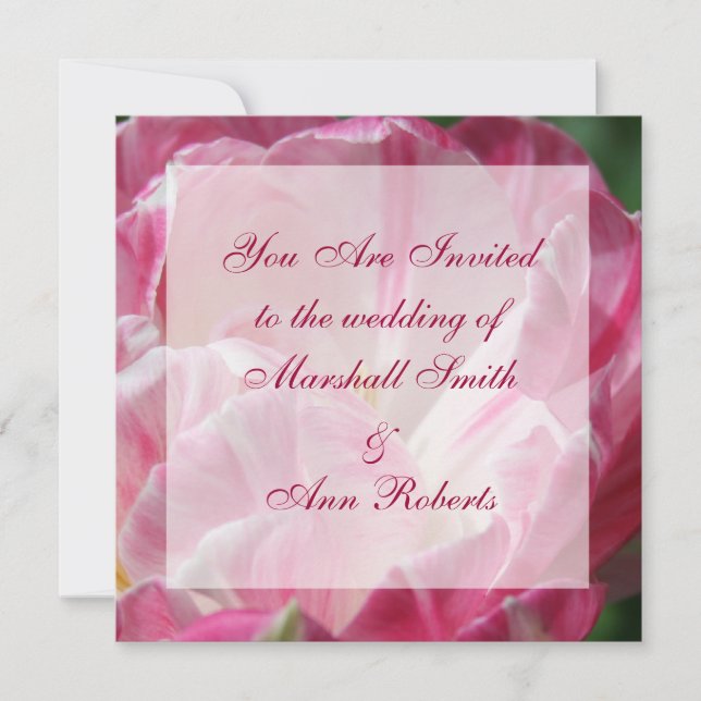 Gorgeous elegant invitations (Front)