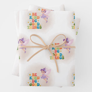 Gorgeous Fairy Wrapping Paper Sheet